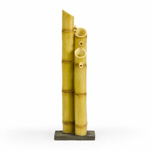 3х-ярусный бамбуковый фонтан, полирезин, 13х38 см, арт. 78307