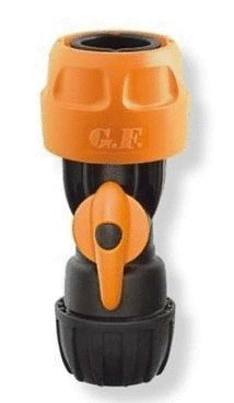 Муфта с краном GF 5/8", 3/4" в индивидуальной упаковке, артикул 5029