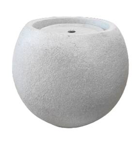 ЧАША - ШАР (цвет серый гранит) GLQ 1317 - декоративная композиция-фонтан в комплекте с насосом и подсветкой