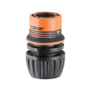 CLABER Ergogrip универсальная автоматическая муфта для шлангов диаметром 1/2"-5/8"-3/4", артикул 8546