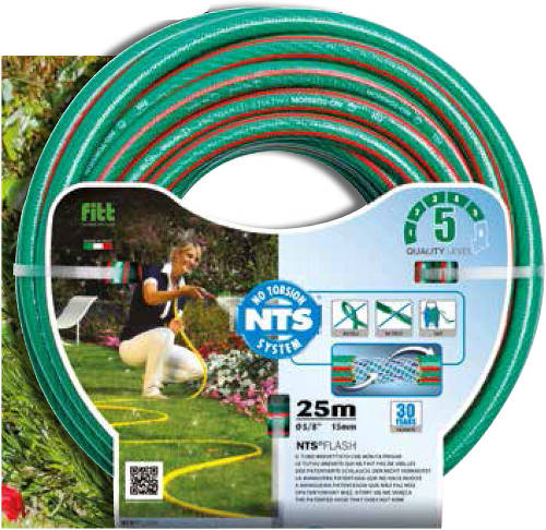 FLASH NTS 1"25м - пищевой 5-ти слойный противоскручивающийся шланг, уникальная технология NTS (Италия)