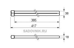 Ультрафиолетовая лампа для фильтров SICCE Ninpheo 50  36 Ватт, артикул NF50-uv