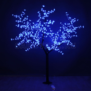 Дерево светодиодное Вишня, высота 1.8m, цвет белый GLQ 003-1.7m-LED-W