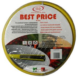 GLQ BEST PRICE 12 m 1/2" - армированный 3-х слойный шланг P=8 BAR