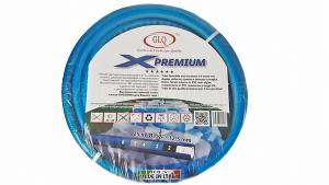 X PREMIUM 15 m 1/2" - 6-ти слойный шланг с двойной армировкой: классической и трикотажной.